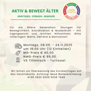 Aktiv & bewegt älter Ausschreibung 09-11_2025
