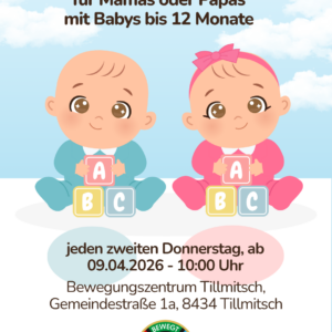 Flyer Tillmitscher Babytreff