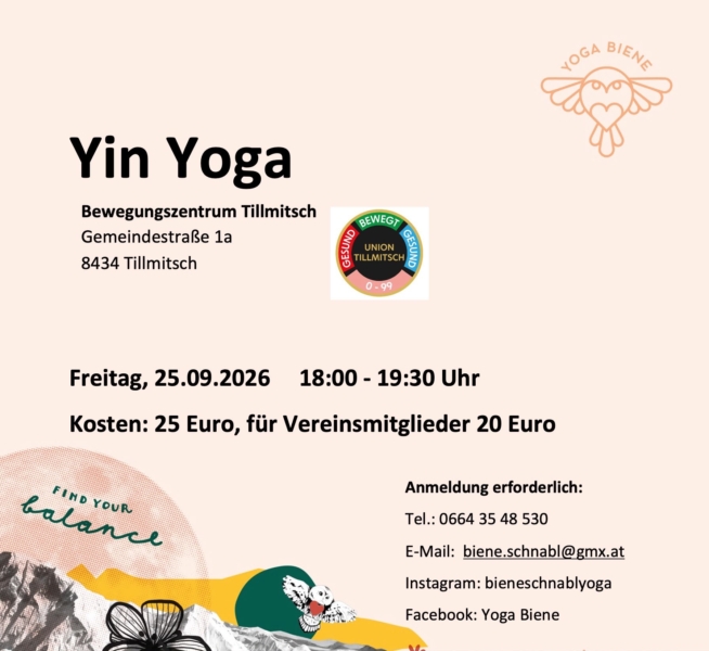 Yin Yoga mit Sabine 09_2026
