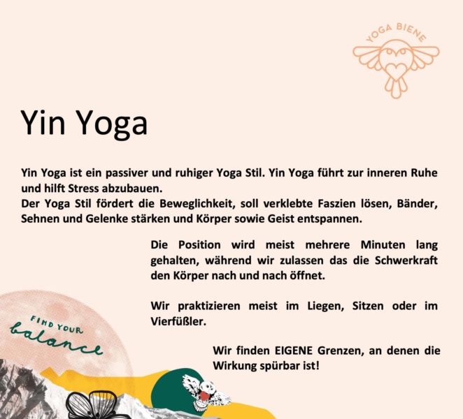 Yin Yoga mit Sabine 2