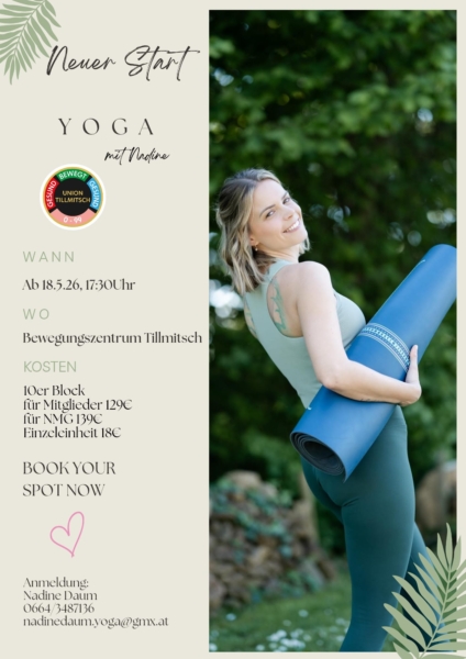 Yoga mit Nadine ab 05_2026